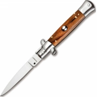 Автоматический складной нож нож Magnum Sicilian Needle Olive Wood, сталь 440A, рукоять дерево, 01MB279 купить в Гомеле