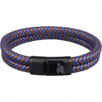 Браслет Zippo Braided Leather Bracelet (22 см) купить в Гомеле