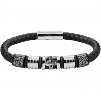 Браслет Zippo Five Charms Leather Bracelet с 5 шармами (22 см) купить в Гомеле