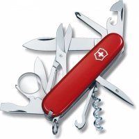 Нож перочинный Victorinox Explorer, сталь X55CrMo14, рукоять Cellidor®, красный купить в Гомеле