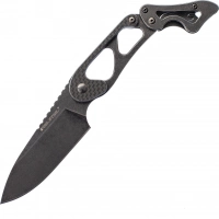 Шейный нож Cormorant Apex Blackwash Realsteel, сталь 14C28N, рукоять карбон купить в Гомеле